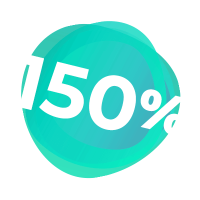 BONUS 150%